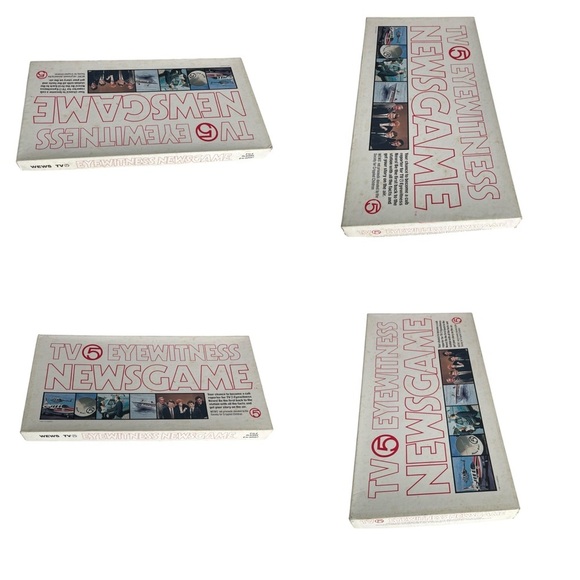 TV 5 Eyewitness News Game 1981 WEWS Cleveland Vintage RARE Collectible - Picture 9 of 12